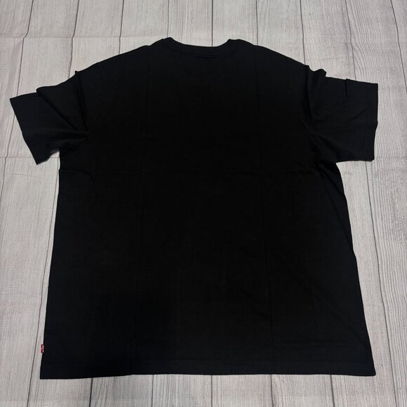 Levis Black California Graphic Mens T-Shirt XL Relaxed Fit 100% Cotton - Picture 3 of 7
